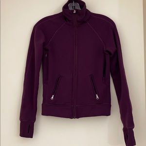Lululemon Eggplant Cardigan